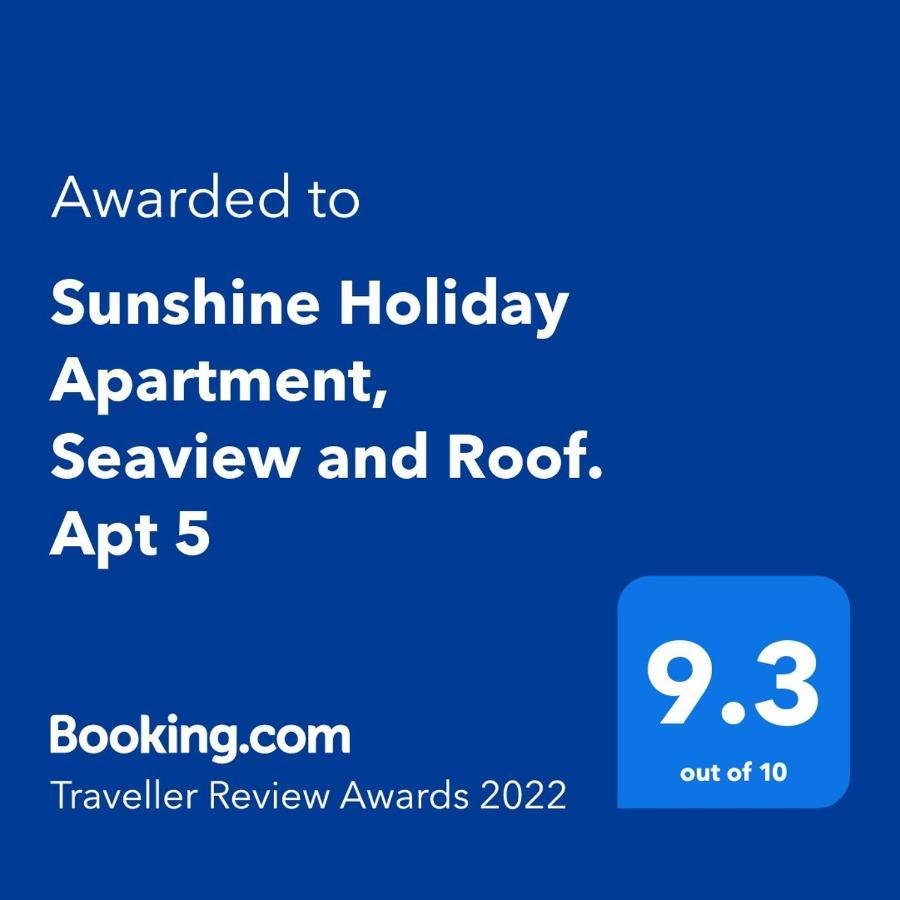 Sunshine Holiday Apartment 5 With Spectacular Seaviews خليج سانت بول المظهر الخارجي الصورة